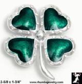 Shamrock Clover Pin