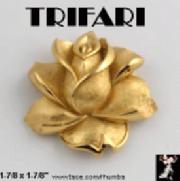 Trifari gold tone rose pin, Trifari gold tone rose brooch, vintage Trifari rose pin, vintage Trifari rose brooch, vintage Trifari jewelry, vintage Trifari jewellery, vintage flower pin, rhinestone enamel vintage flower brooch, vintage jewelry, vintage jewellery, vintage floral jewelry, vintage flower pins, vintage flower brooches,  Valentine's Day, Valentine's Day gifts, gifts, gift, jeweled violin trinket box, collectible violin box, rhinestone violin box, heart bracelet, marcasite look heart bracelet, silver heart bracelet, costume heart bracelet, Valentine heart bracelet, heart pin, Valentine heart pin, heart brooch, red rhinestone heart pin, red rhinestone heart brooch, Valentine heart brooch, Valentine jewelry, Valentine heart pin, contemporary rhinestone heart pin, contemporary rhinestone jewelry, contemporary rhinestone heart brooches, contemporary rhinestone Valentine's Day jewelry,