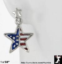 stars and stripes earrings