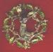 24Gerry's  Deer in Wreath Vintage Christmas Pin
