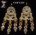 Chandelier Earrings: Art Nouveau Style Drop Earrings