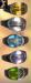 Ring: Rainbow Faceted Crystal & Silvertone Rings