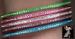 Bangle Bracelets: Pastel Aluminum & Rhinestone Bangles