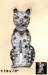 Cat Pin: Rhinestone Cat Pin & Heart Collar, Cat Brooch Pin