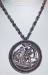 Necklace -  Silver Brooch/Pendant  - Norse - Scandanavian