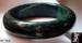 Bakelite Bracelet: Spinach Green End of Day Bakelite Bangle