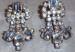 Earrings - Stunning Blue Rhinestone Dangles