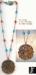 Oriental Necklace: Oriental SemiPrecious Pendant Necklace