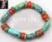 Turquoise Bracelet: RealTurquoise, Genuine Coral  Bracelet