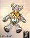 Brooch: Rhinestone Teddy Bear Pin, Teddy Bear Brooch