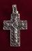 Cross Necklace: Marcasite Sterling Silver Religious Cross
