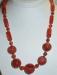 Necklace - Beautiful Coral Agate? Necklace