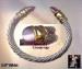 Cable Bracelet: Designer Look Double Cable Bracelet