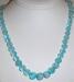 Necklace - Robins's Egg Blue Translucent Beads