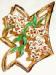 Hattie Carnegie Enamel Bouquet