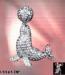 Brooch: Swarovski Rhinestone Seal Balancing Ball Pin Brooch