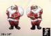 Christmas Earrings: Santa Claus Christmas Pierced Earrings