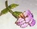 Brooch - Vintage  Lavender Enamel Floral Brooch