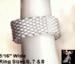 Mesh Sterling Silver Ring Like a Famous Designer