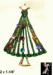 Christmas Tree Pin:  Rhinestone Christmas Tree Pin/Pendant