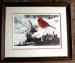 Marc Barrie ''On the Willow - Winter Cardinal''  Artists Proof