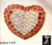 Heart Pin: Valentine Heart Pin/Pendant - Rhinestone