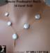Pearls: Y Pearl Necklace, Coin Pearl Necklace 14K Gold