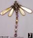 Dragonfly Pin:  Sterling Dragonfly Pin with Female Body