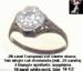 Diamond Ring: Art Deco Diamond Filigree Ring