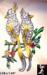 Lovebirds Pin: Rhinestone Lovebirds Brooch 4 Bird Pin Lovers