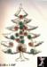 Christmas Tree Pin:  Vintage Christmas Tree Pin Rhinestone