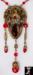 Czech Jewelry: Vintage Czech Bohemian Necklace Brooch Beads