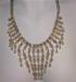 Spectacular Faceted Crystal  Bib Necklace Set