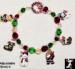 Christmas Bracelet: Christmas Stretch Charm Toggle Bracelet