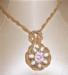 Necklace - Porcelain Flower Portrait Necklace