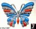 Butterfly Pin: Enamel Rhinestone Butterfly Brooch Pin
