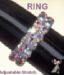 Rhinestone Stretch Ring: AB Rhinestone Stretch Ring, Ring