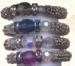 Stretch Ring: Bali Bead Crystal Stretch Ring, Stretch Rings