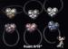 Heart Toe Rings: Rhinestone Heart Toe Ring Set of 6 Pastel