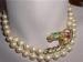 Pearl Necklace With Dragon Accent