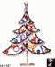 Christmas Tree Pin: Huge Free Standing Christmas Tree Brooch