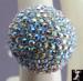 Ring: Aurora Borealis Rhinestone Disco Ball Costume Ring
