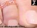 Toe Ring: Rhinestone Toe Ring Double Row, Stretch Toe Ring