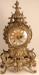 French Bronze Recoco Mantle Clock