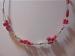 Sterling Silver and Red Coral Necklace