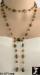 Lariat: Tiger Eye Pearl Lariat Necklace, Lariat Beads