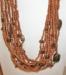 Fabulous Fall Beaded Neklace - Bronzes
