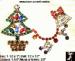 Christmas Tree Pin: Christmas Tree with Tac Pin Bell Garland