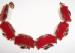 Vintage Red Lucite Bracelet