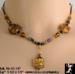 Art Glass Necklace Set: Art Glass Necklace Earrings Set,